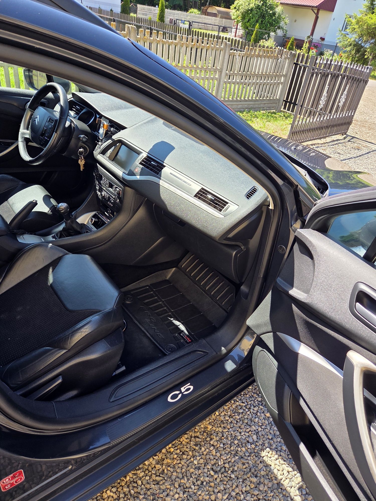 Citroen C5 tourer 1.6Hdi 109km skóry, navi, klimatronik, bez hydro!