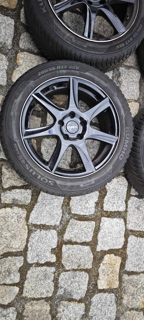 Koła felgi DEZENT 5x112 Audi VW Skoda 205/55/17