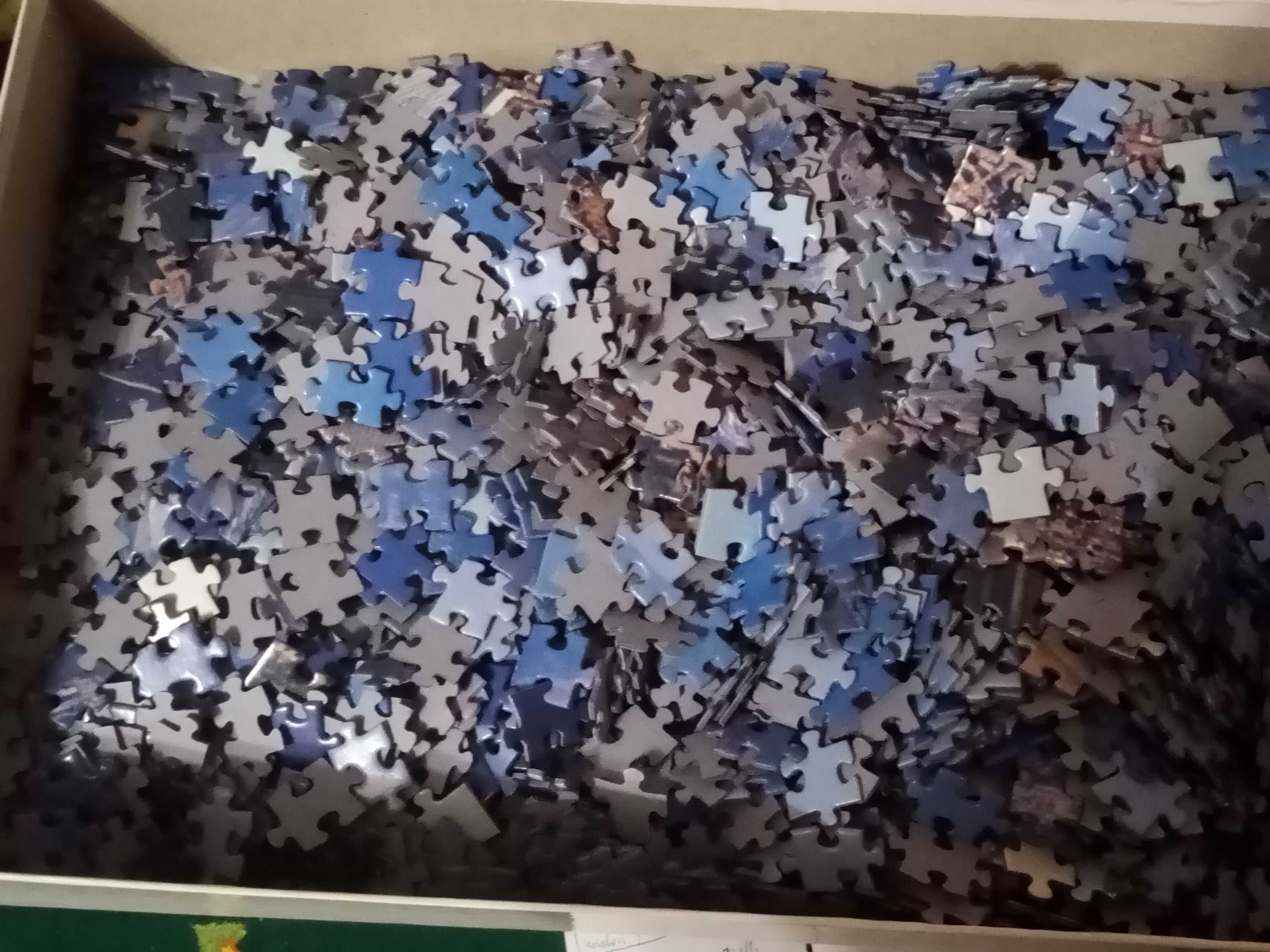 Puzzle 1500, 1000  sztuki.