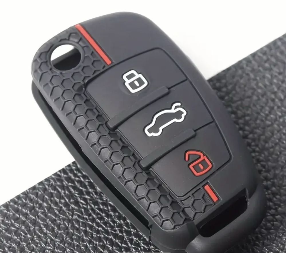 Etui silikonowe na klucz do Audi A1, A3, A6, C5 C6, Q2, Q3, Q7, A4 B7