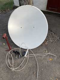 Супутникова тарілка з цифровим тюнером комплект