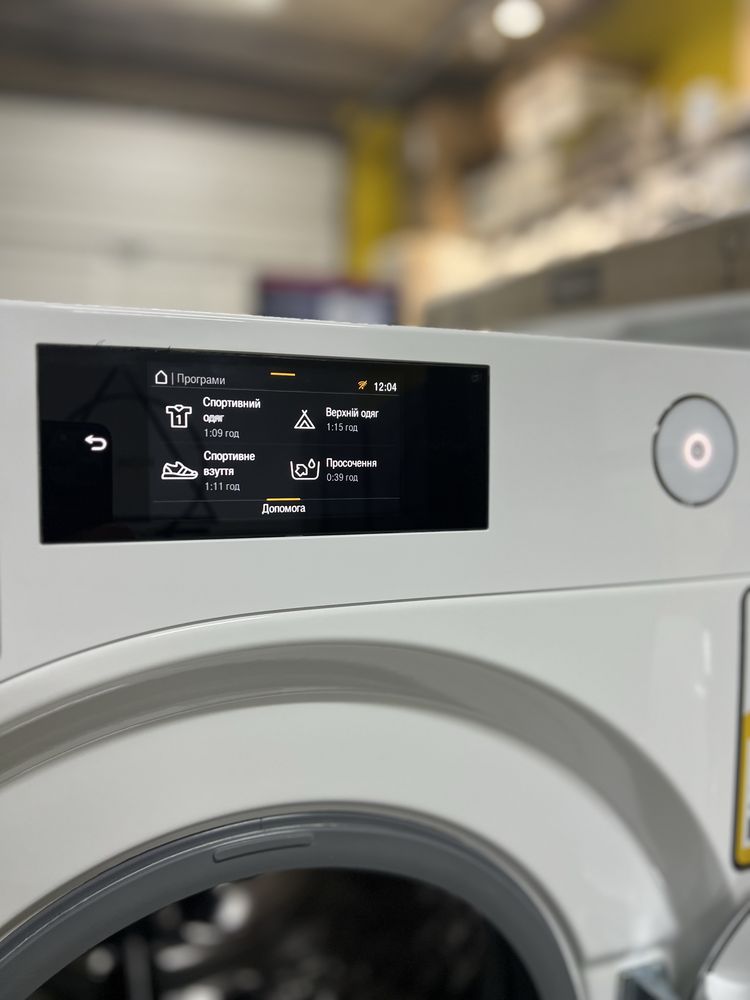 Новий комплект пральної машини Miele WWR 860  та сушильної TWR 780 WP.