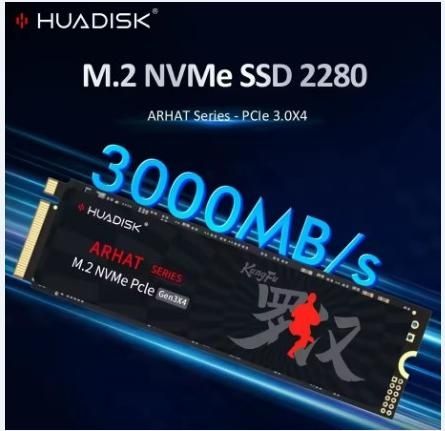 SSD NVMe Huadisk  256gb