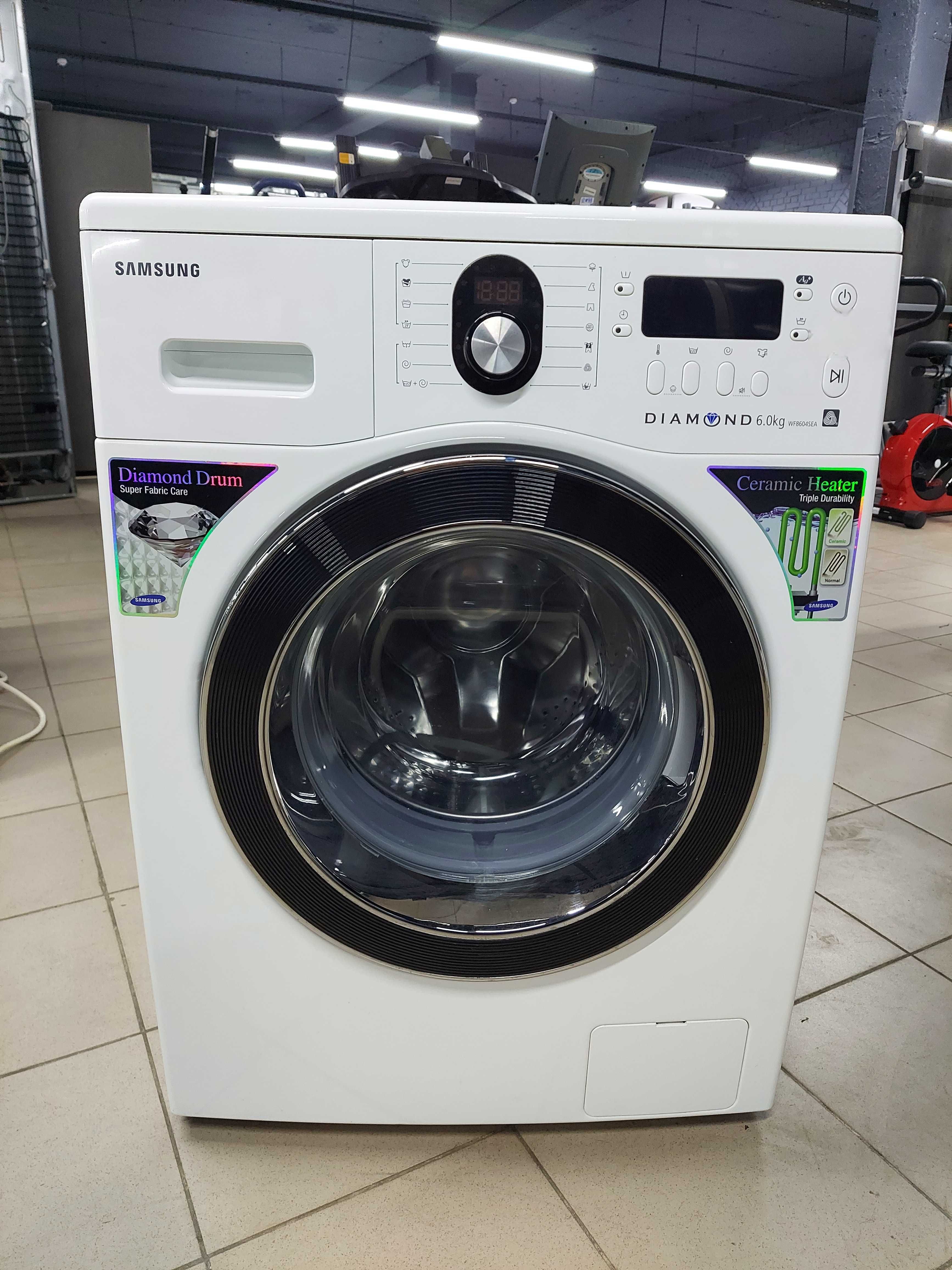 Бюджетна пральна машина б/у Samsung WF8714FPA робоча. СКЛАД - МАГАЗИН.
