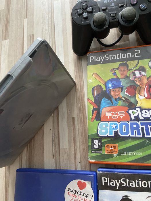2 pady i 6 gier ps 2