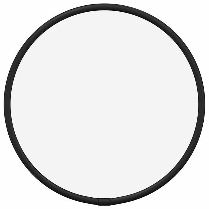 Lustro Ścienne, Czarne, Ø 20 Cm, Okrągłe