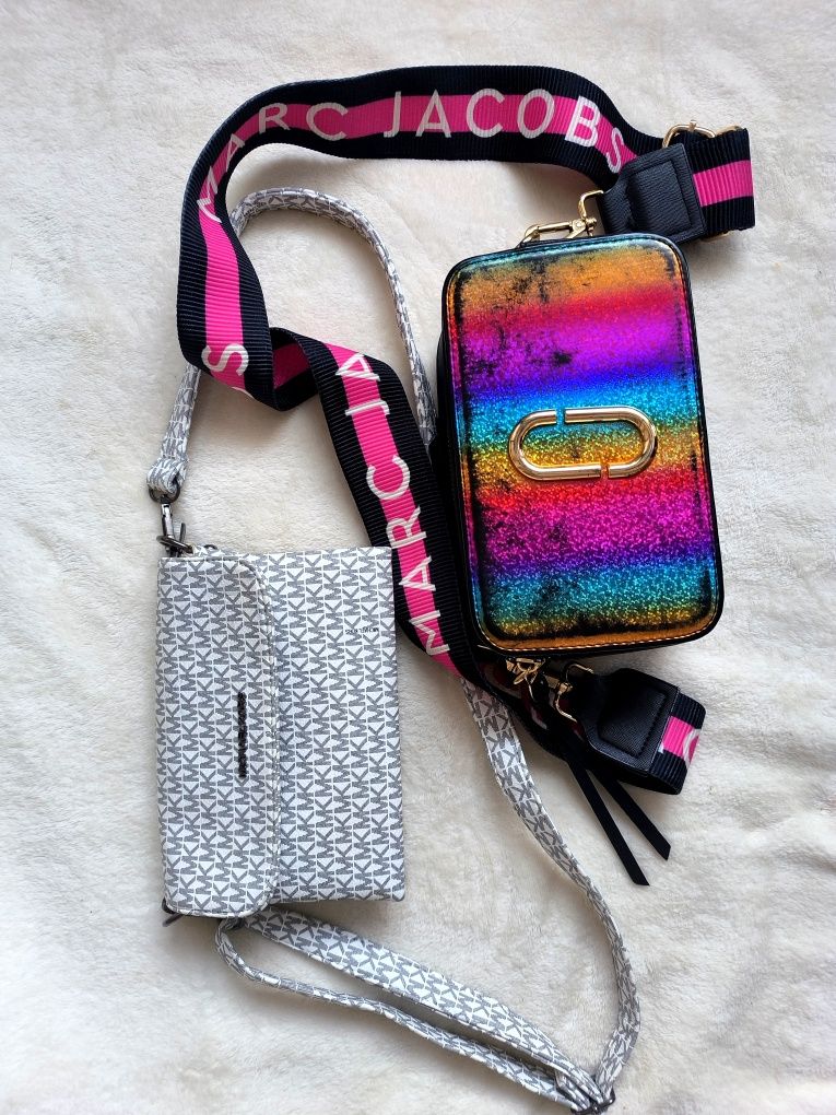 Marc Jacobs crossbag mk torebka 2 sztuki
