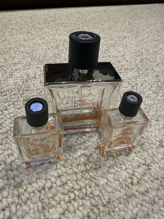 Zestaw Terre D’Hermes / flakony po perfumach / 75 ml
