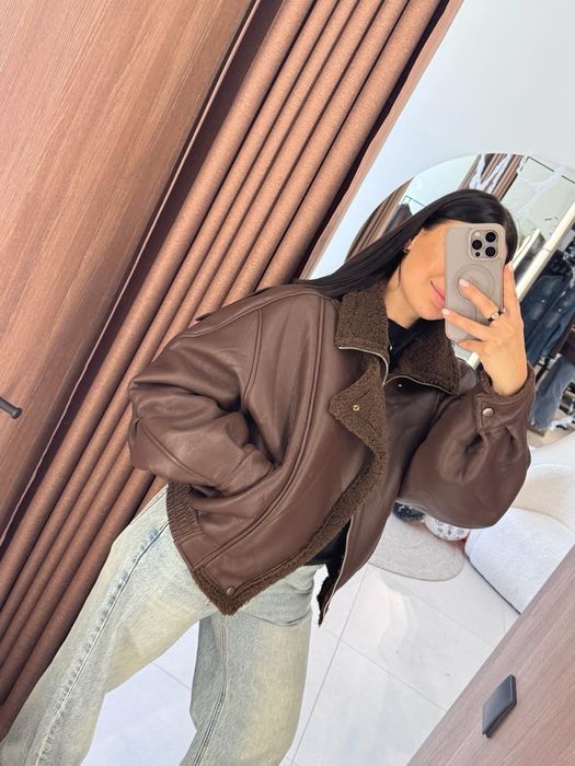 Стильна жіноча дублянка