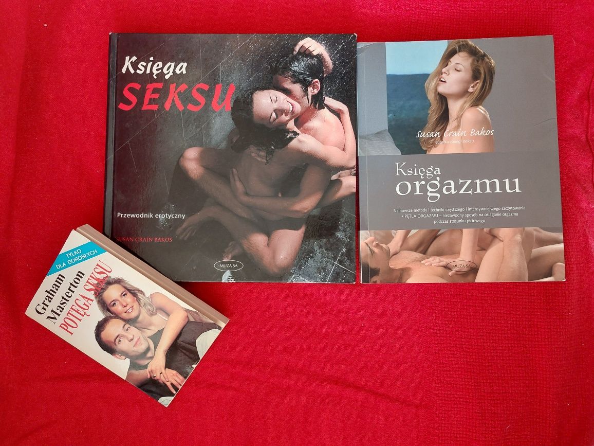 Księga orgazmu i Księga seksu 130,-