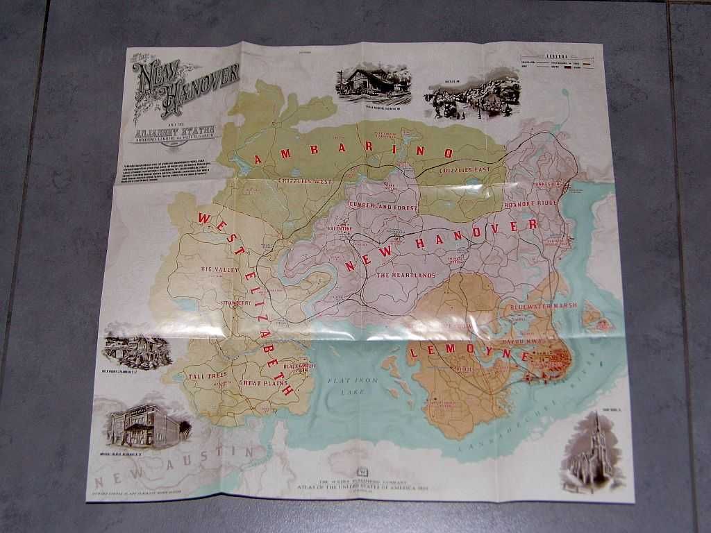 Gra na konsole PS4 Red Dead Redemption II + mapa PO POLSKU Stan bdb