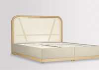 Łóżko z pojemnikiem Scandicsofa Japandi 140x200