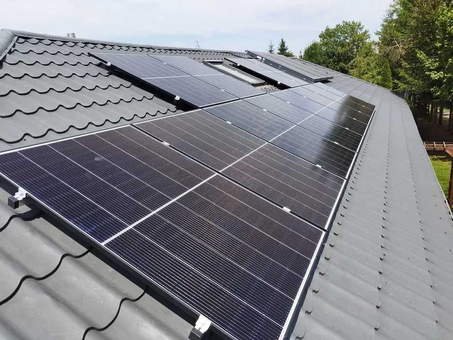 Instalacja fotowoltaika 8kW, Hybryda 10kW magazyn energii 10kWh