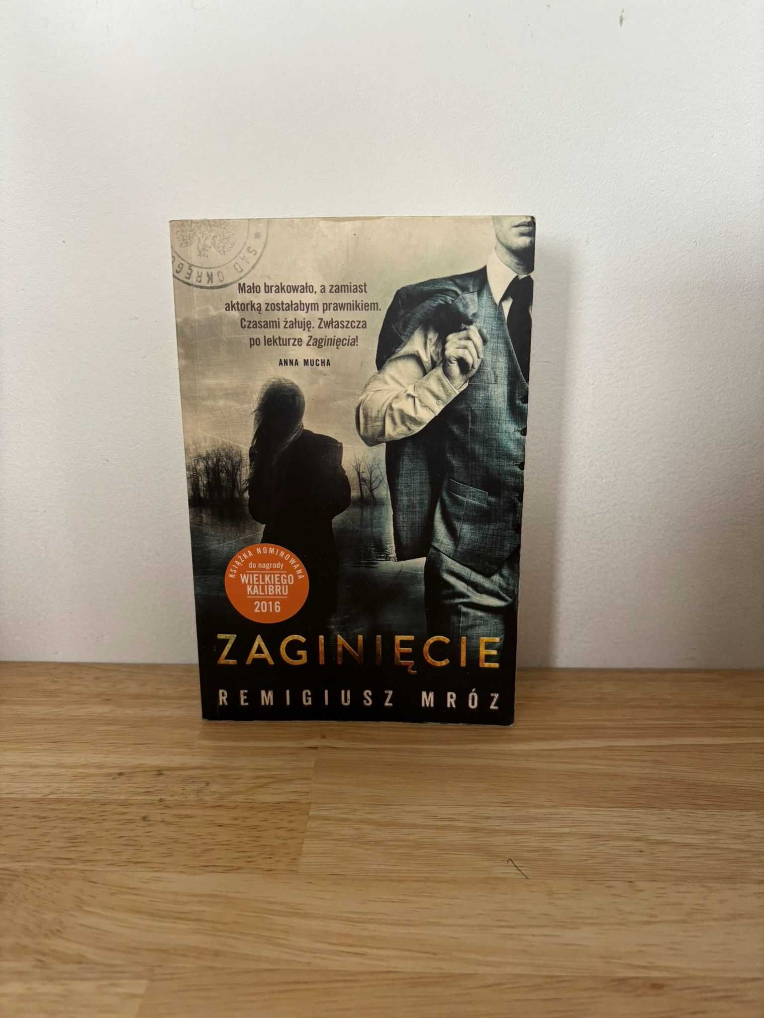 Książka Remigiusz Mróz "Zaginięcie". Joanna Chyłka tom 2