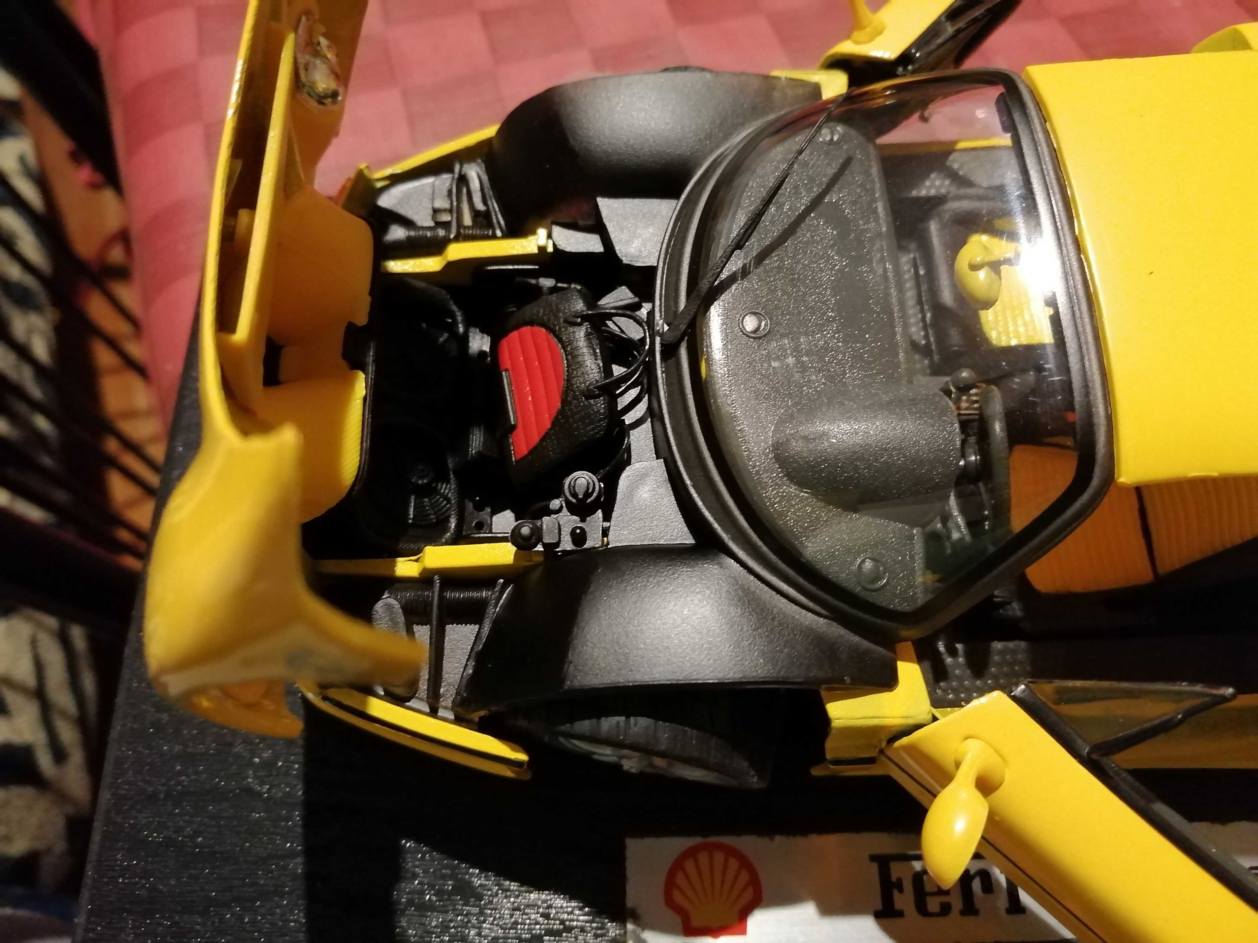 Coleção Shell Ferrari Amarelo F50 (um*dezoito)