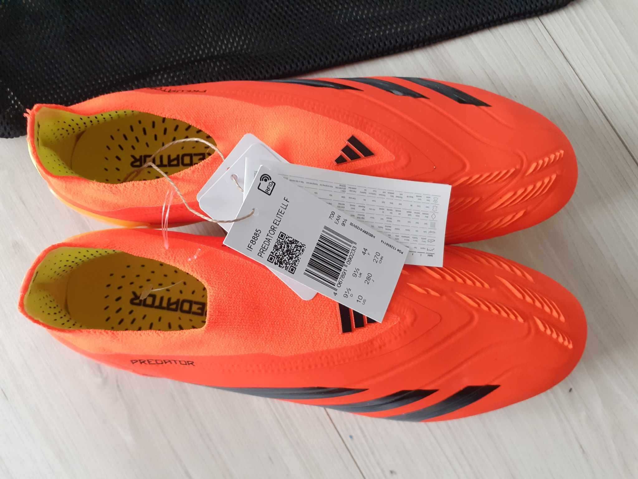 Profesjonalne buty piłkarskie korki Adidas Predator Elite LL FG r. 44