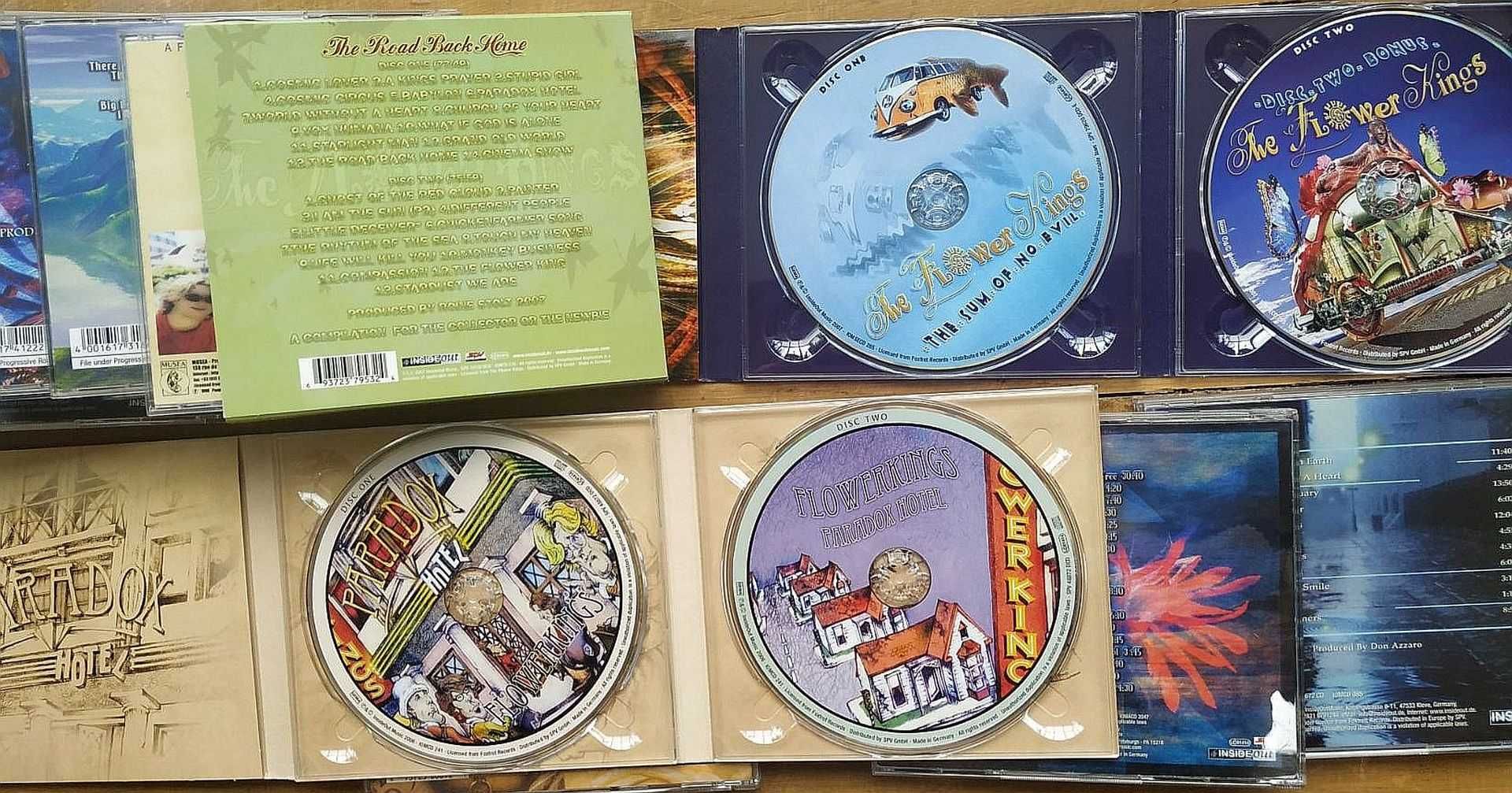 The Flower Kings – Swedish progressive rock – płyty CD + DVD