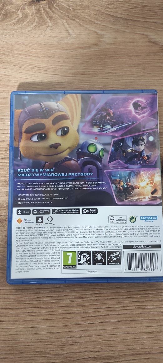 Гра ratchet clank rift apart (ps5)