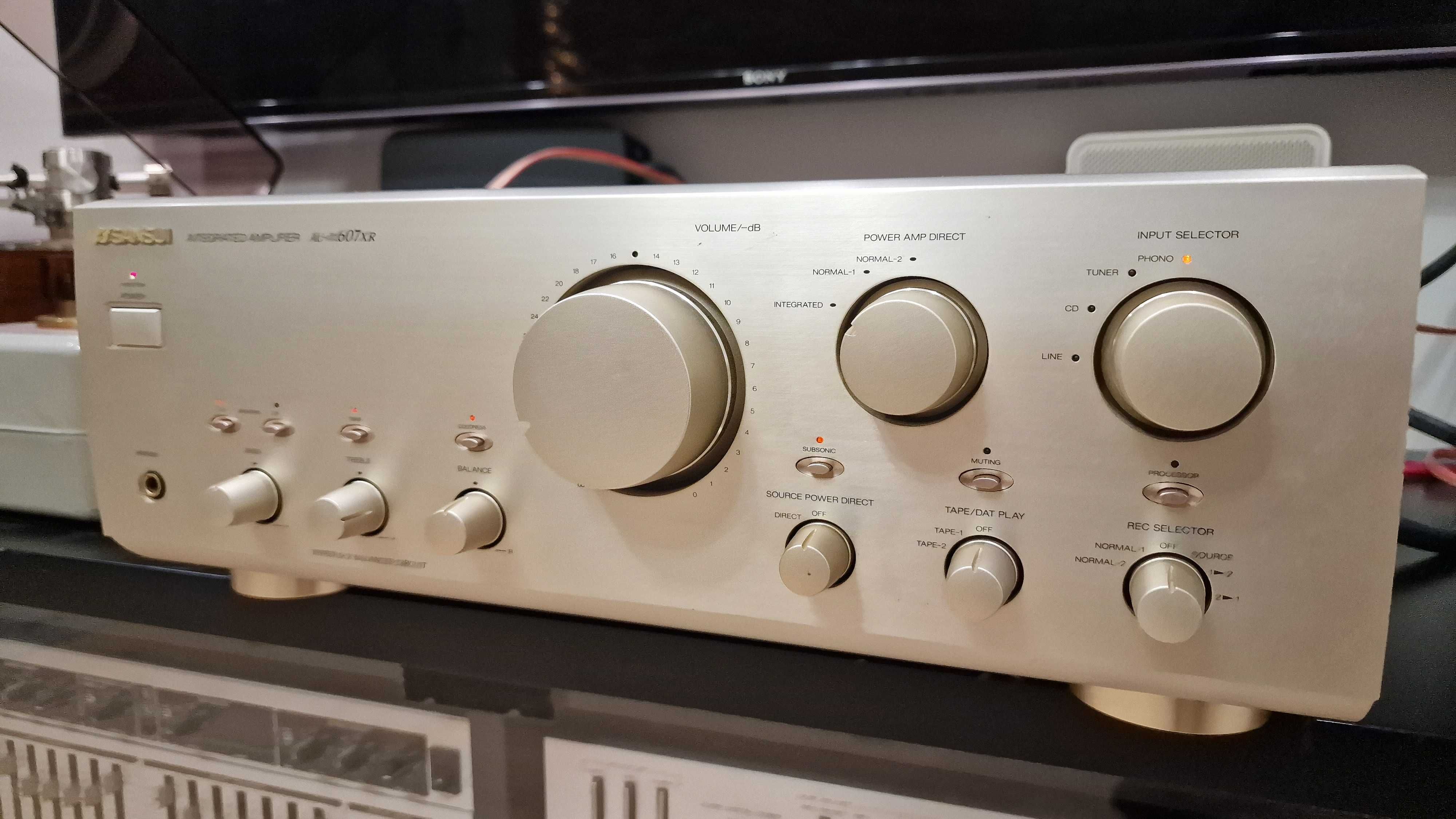 Wzmacniacz zintegrowany Sansui AU 607 XR