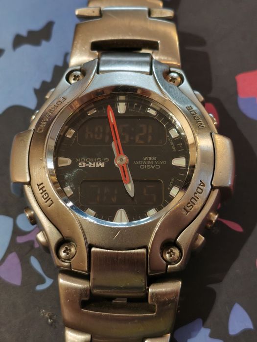Casio MR-G 130 G-SHOCK stalowy
