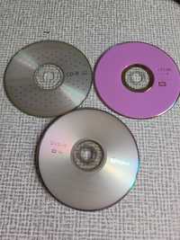 Диски DVD+R CD-R новые.