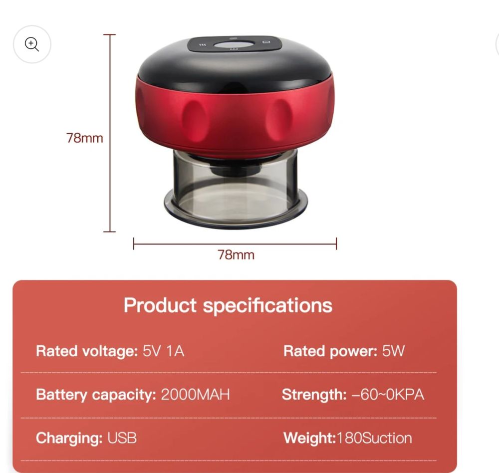 Bańka chińska elektroniczna TheraCup 2.0