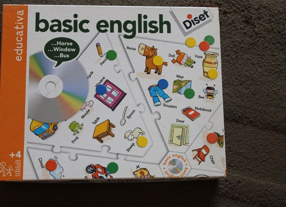 Jogo DISET Ditactico Inglês basico