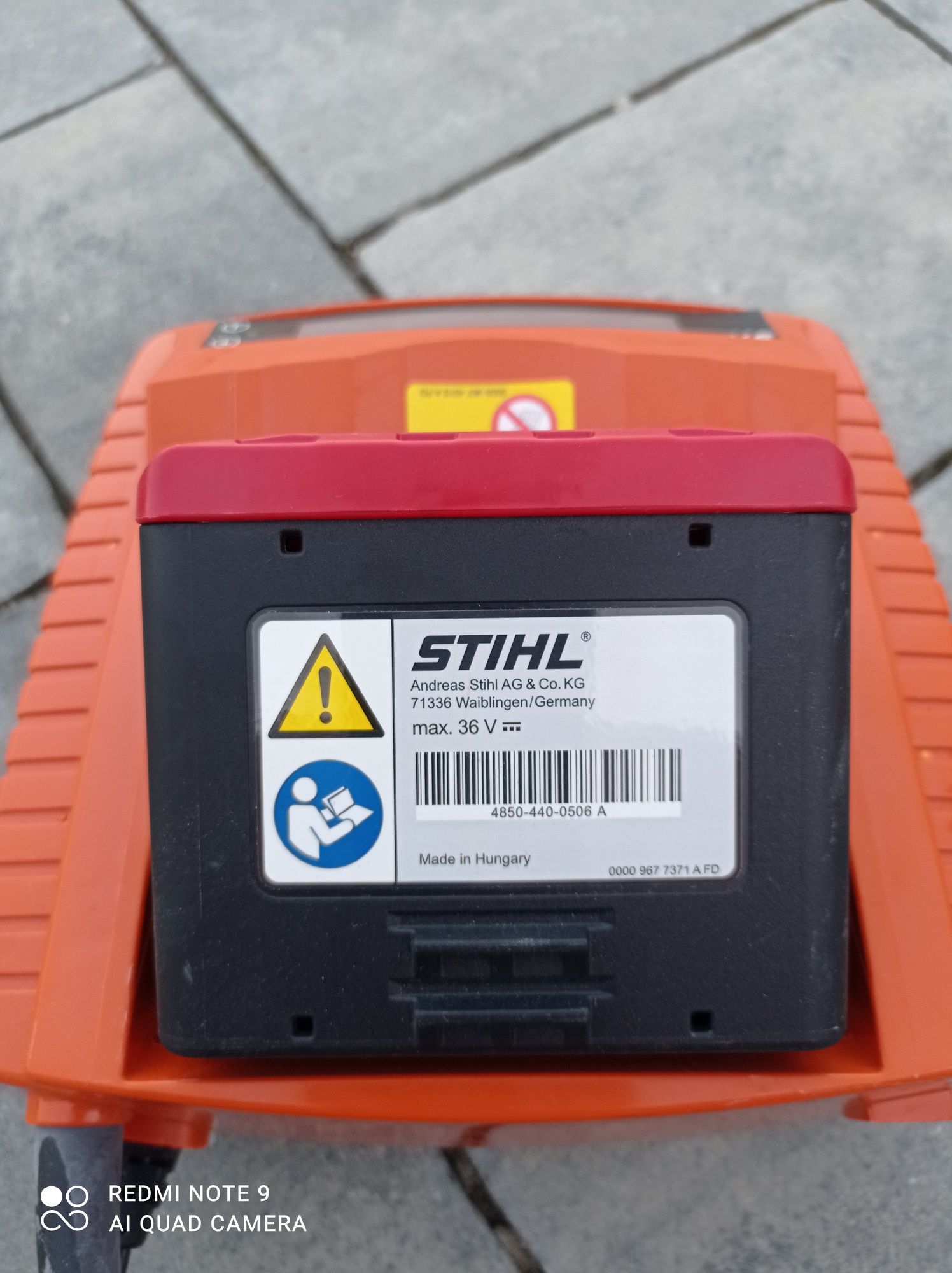 Analizator do baterii stihl