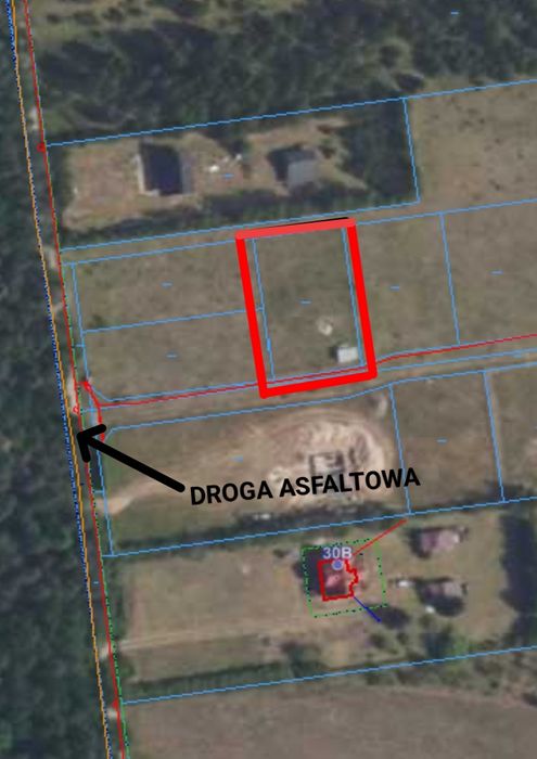 Działka budowlana m. Danowskie
