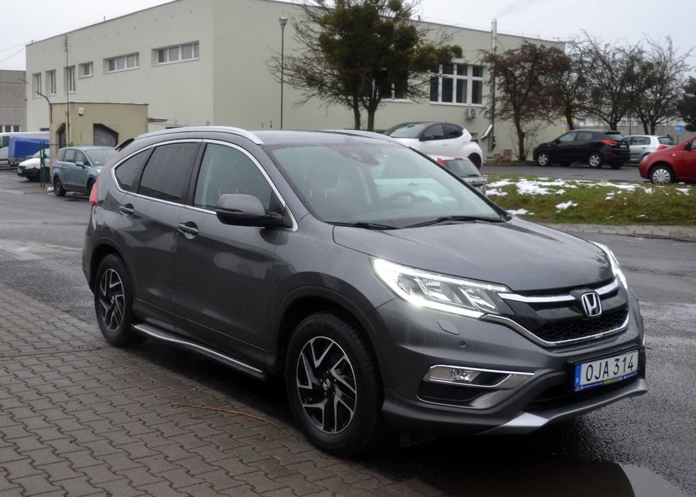 Honda CR-V 2.0 benz 4x4 tylko 187 tys. km, 2016r., navi, hak, 2xkoła