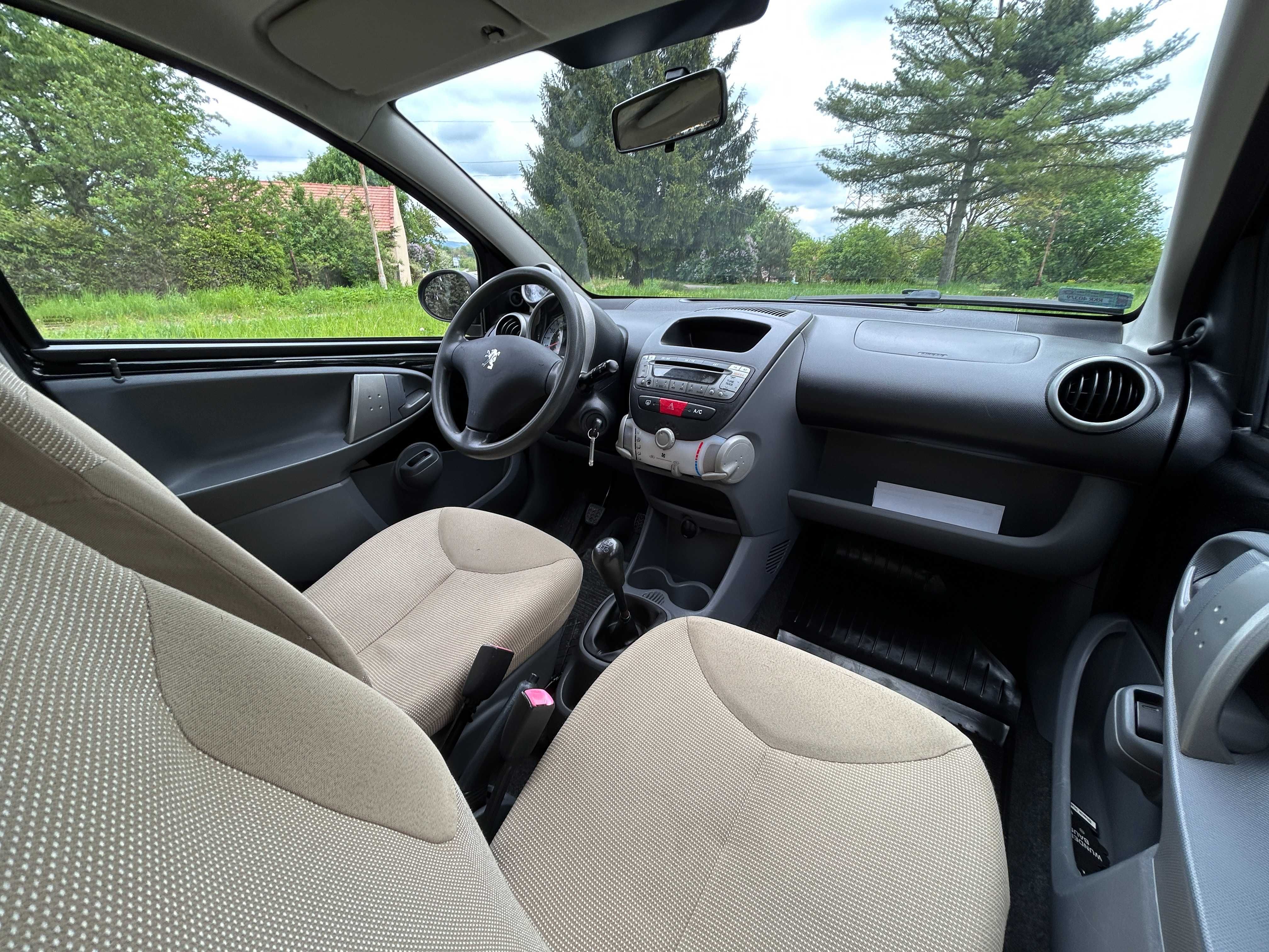 Peugeot 107*5 drzwi*Bezwypadkowy*Klimatyzacja*