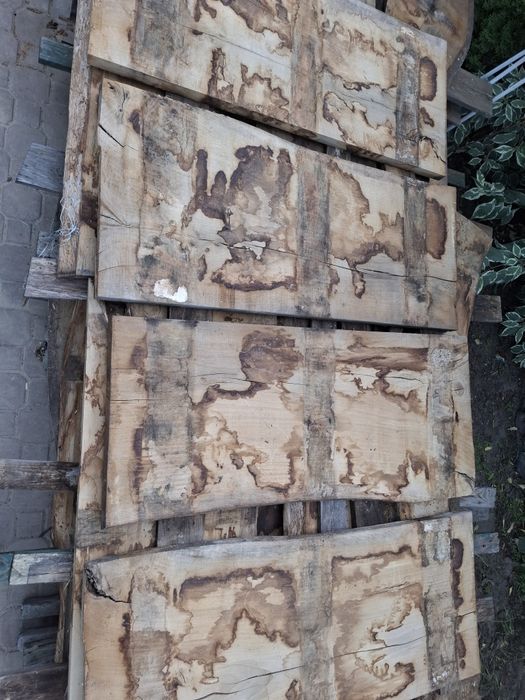 Monolit, foszt, blat dębowy, lite drewno