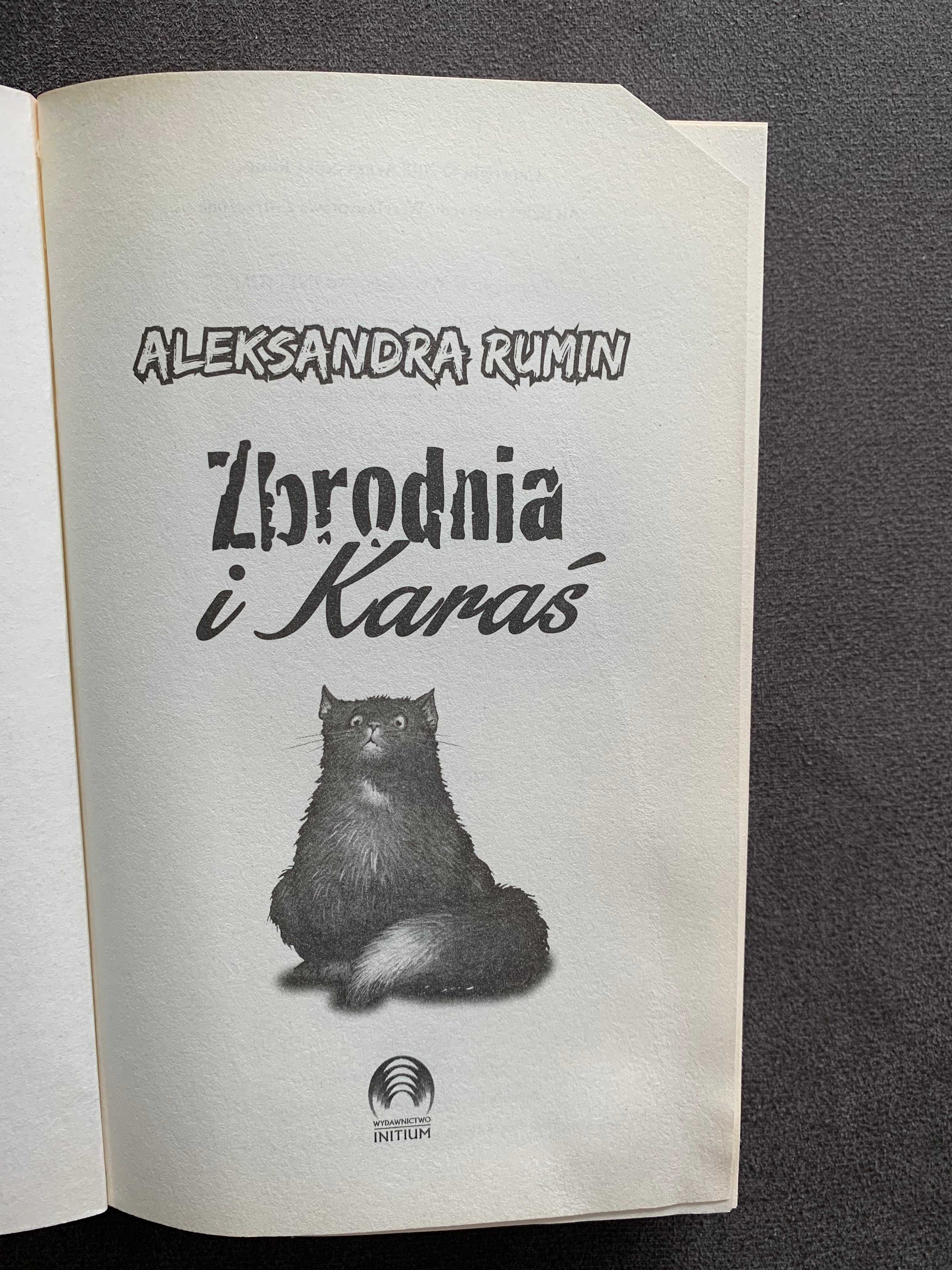 Książka "Zbrodnia i Karaś" Aleksandra Rumin używana