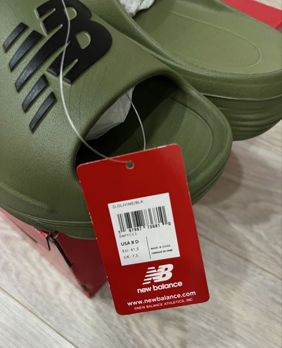 Шльопанци New balance NB Fuel Cell SL оригинал! 8/41,5/26 Слайдери