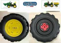 Peg Perego komplet kół 2szt na tył do traktorów JOHN DEERE