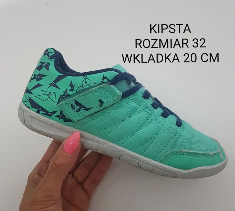 Buty halówki halowe kipsta rozmiar 32 chłopięce