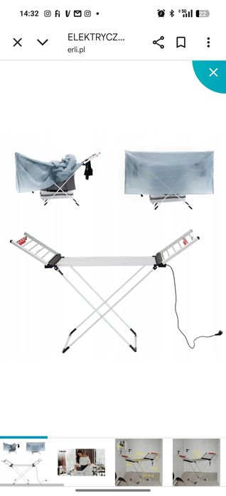 Nowa suszarka elektryczna na pranie Labesto