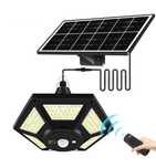 Вуличний LED-світильник на сонячній батареї із датчиком руху