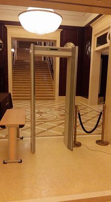 Аренда арочных металлодетекторов. Прокат рамочный металлоискатель