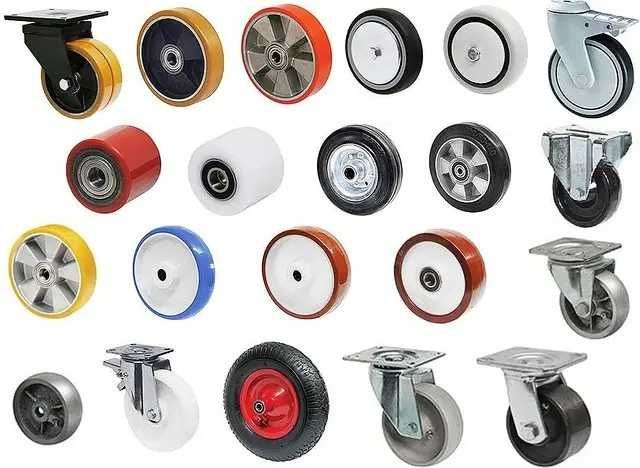 Колесики, ролики к рокла, штабелеры