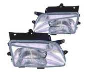 FARÓIS OPTICAS PARA PEUGEOT PARTNER 96-02