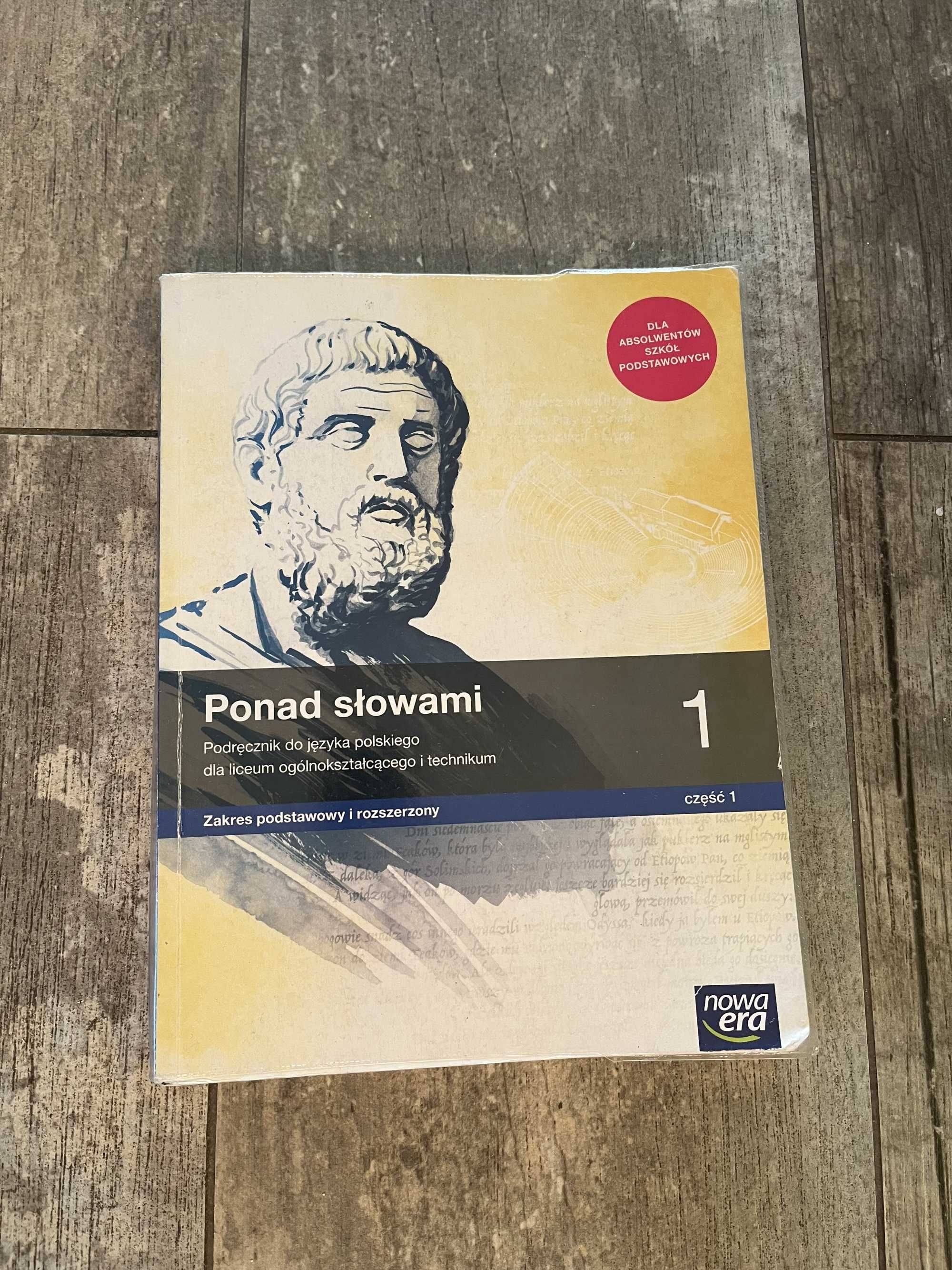 Ponad słowami, podręcznik, klasa 1, część 1