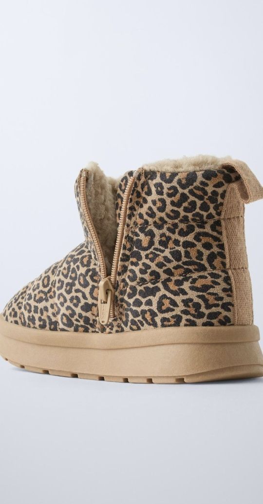 Zara skórzane buty kozaki emu ugg 26