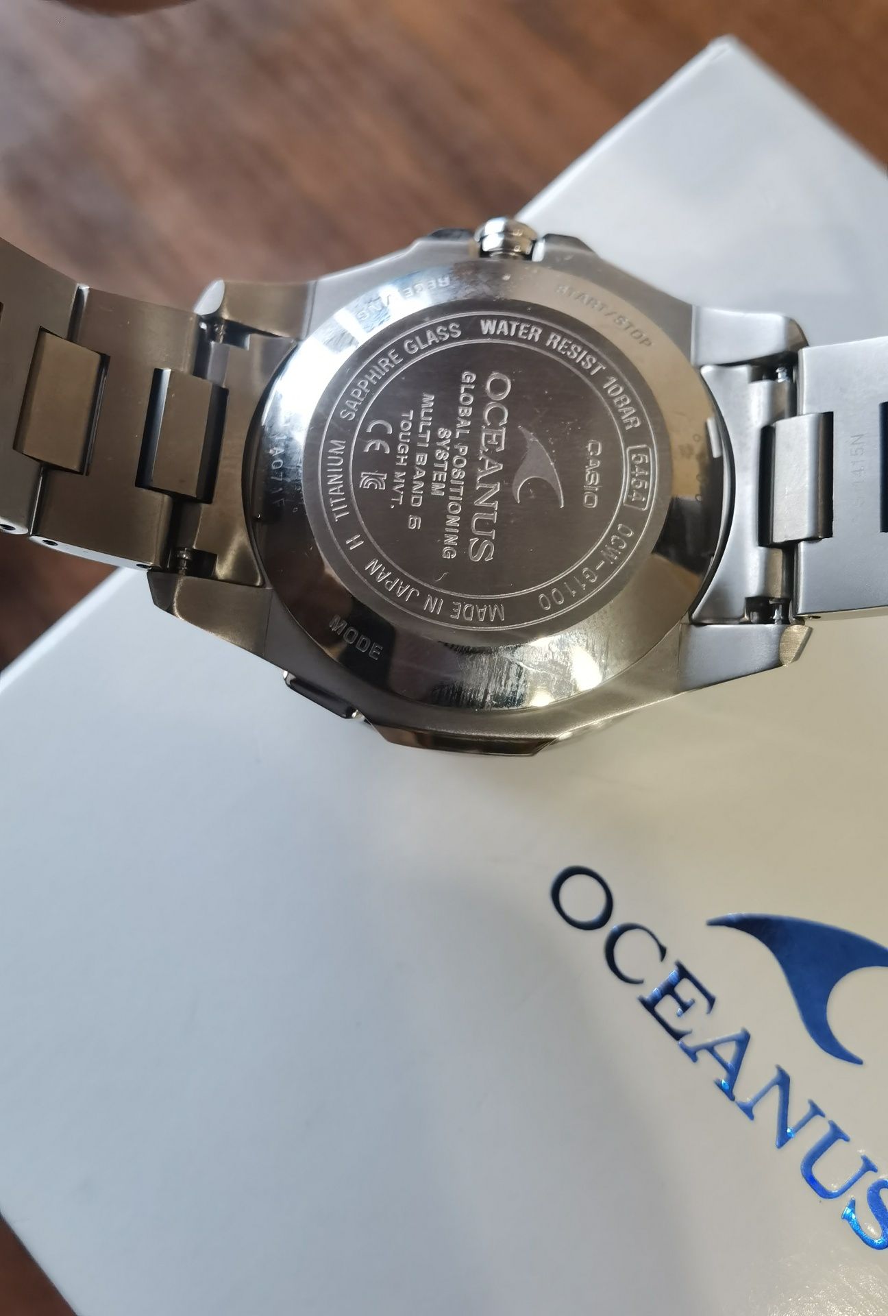 Casio Oceanus ocw G1100-1AJF