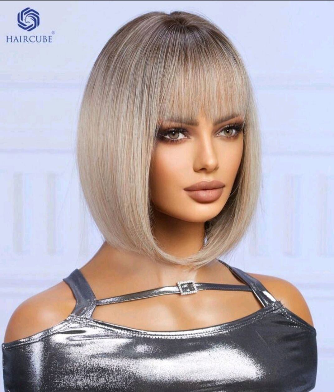 Sprzedam perukę bob blond  ombre