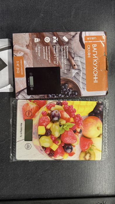 Ваги кухонні, нові