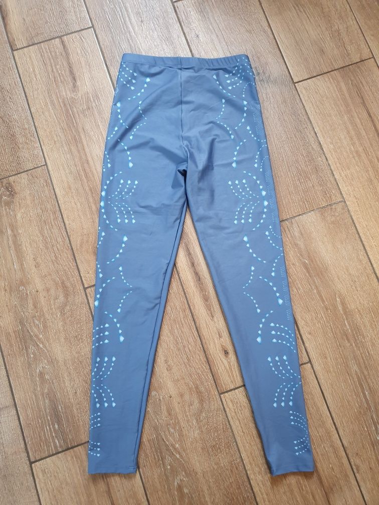 Colorat Snow Leo legginsy-S