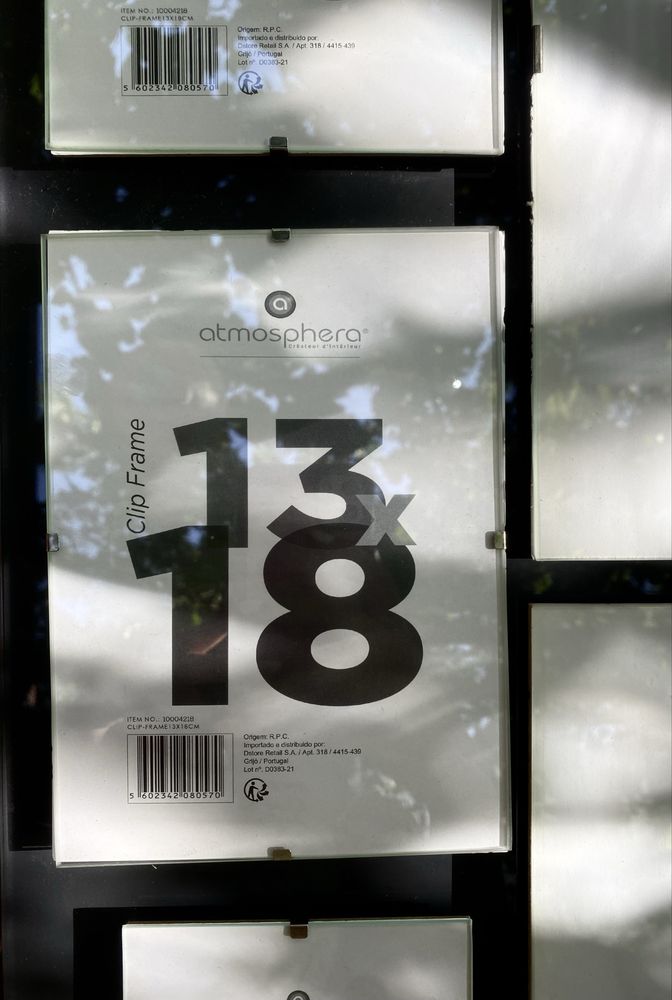 Conj. 13 molduras / vários tamanhos