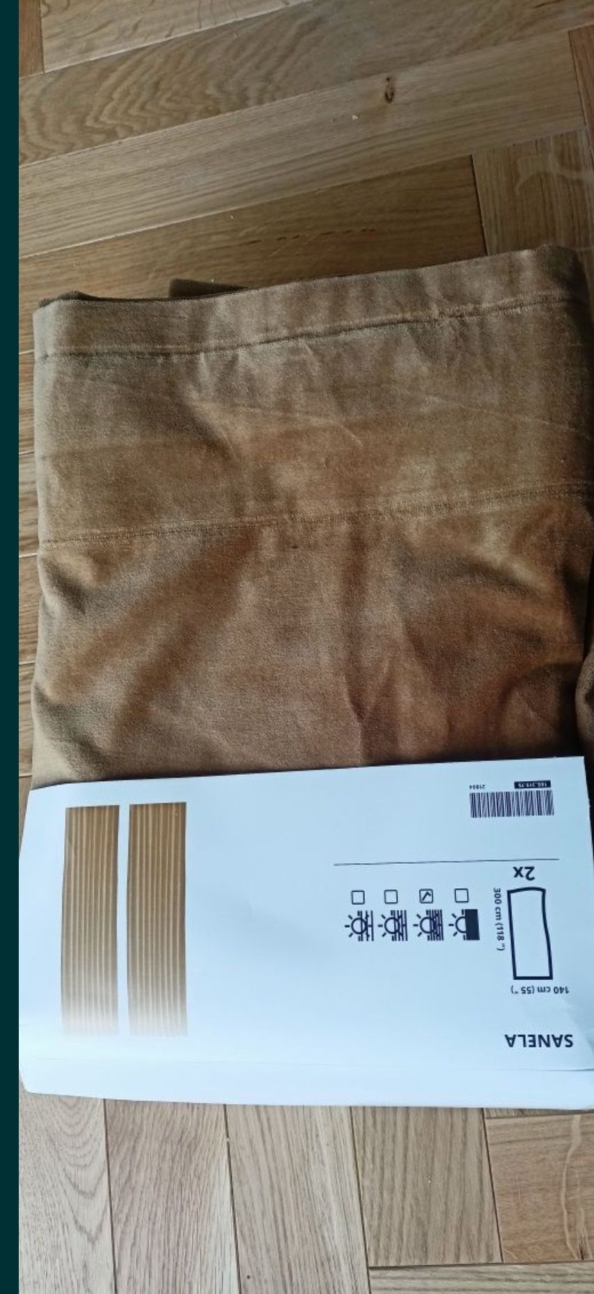 Zasłony Ikea Sanela