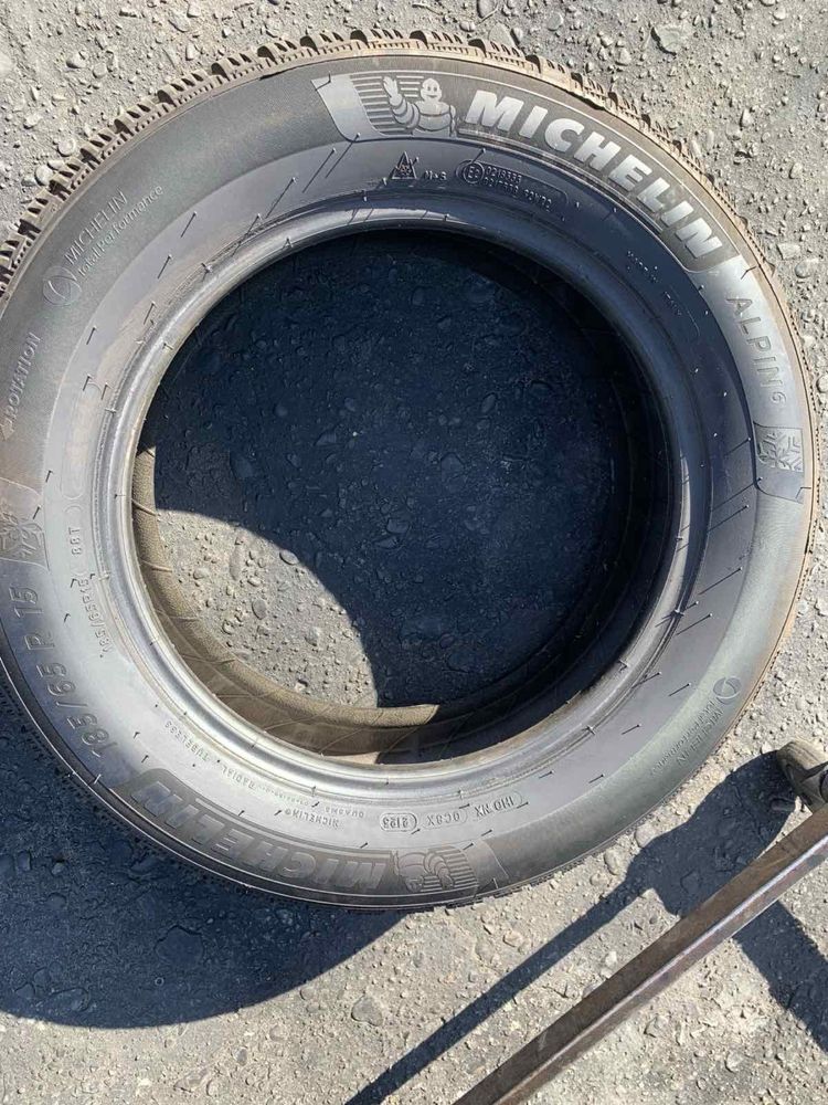Шини 185/65 R15 Michelin зима 2023 рік 8/7 мм